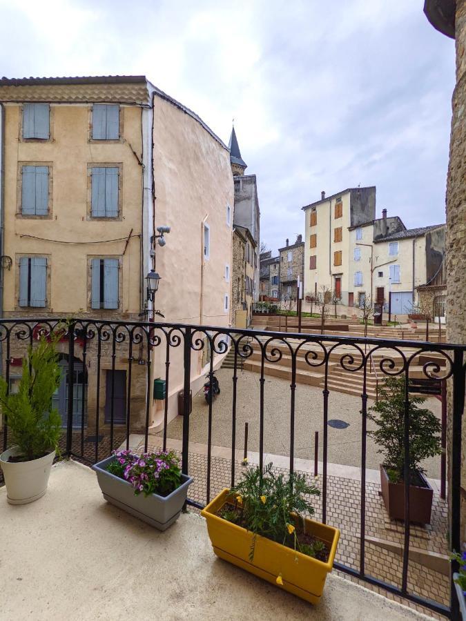 Joli Appartement De Charme Renove En Centre Ville Aubenas Eksteriør bilde